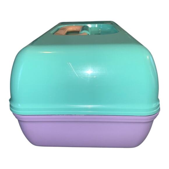 Vintage 1980 Caboodles On-the-Go Makeup Organizer Case Multiple Compartments EUC - Picture 4 of 15